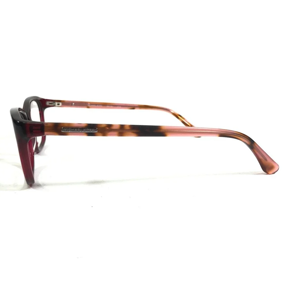 Michael Kors Eyeglasses Frames MK281 618 Red Brown Tortoise Square 52-18-135